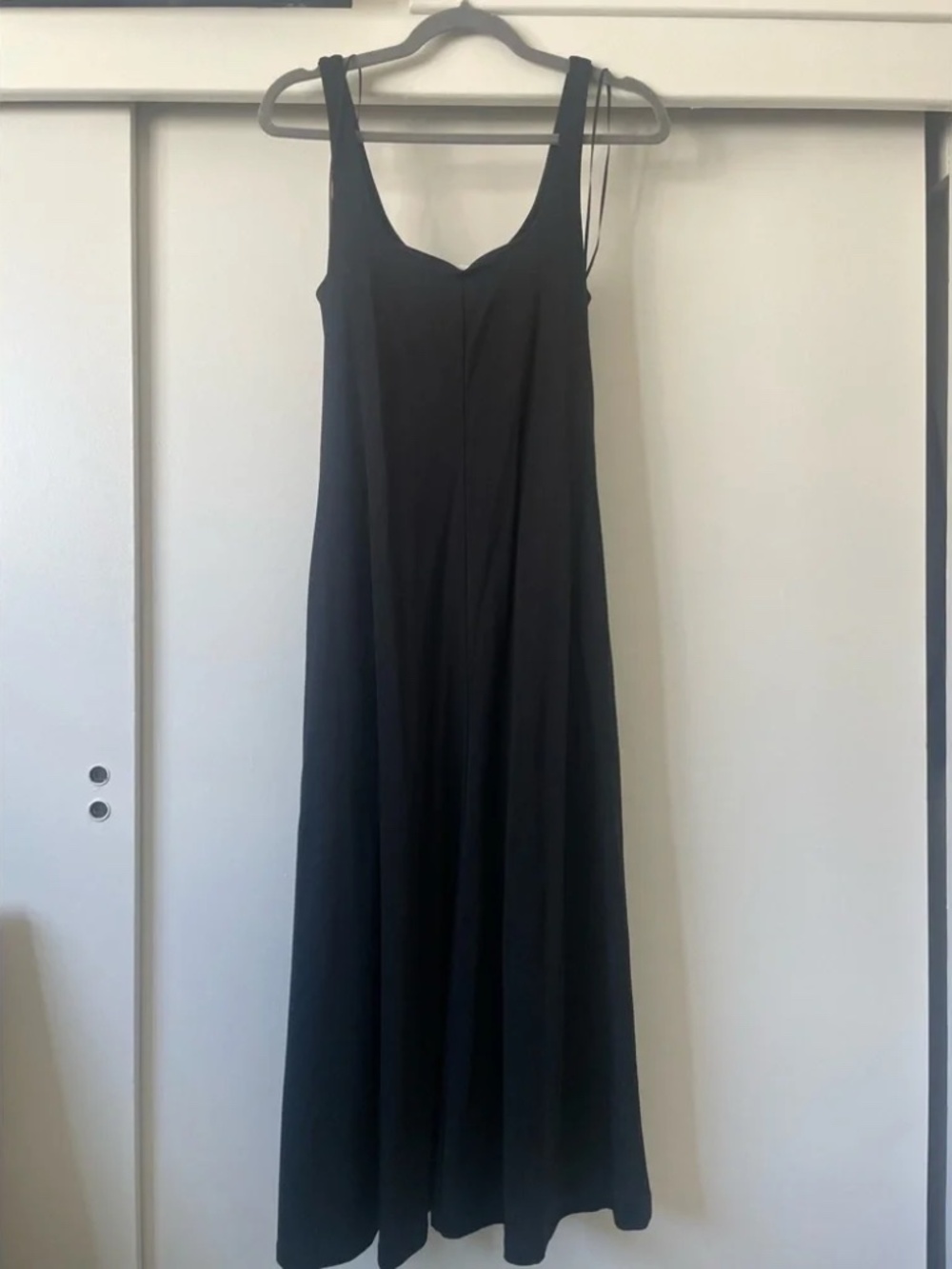 Vince Sleeveless Trapeze Dress Black Size XS - Picture 3 of 4